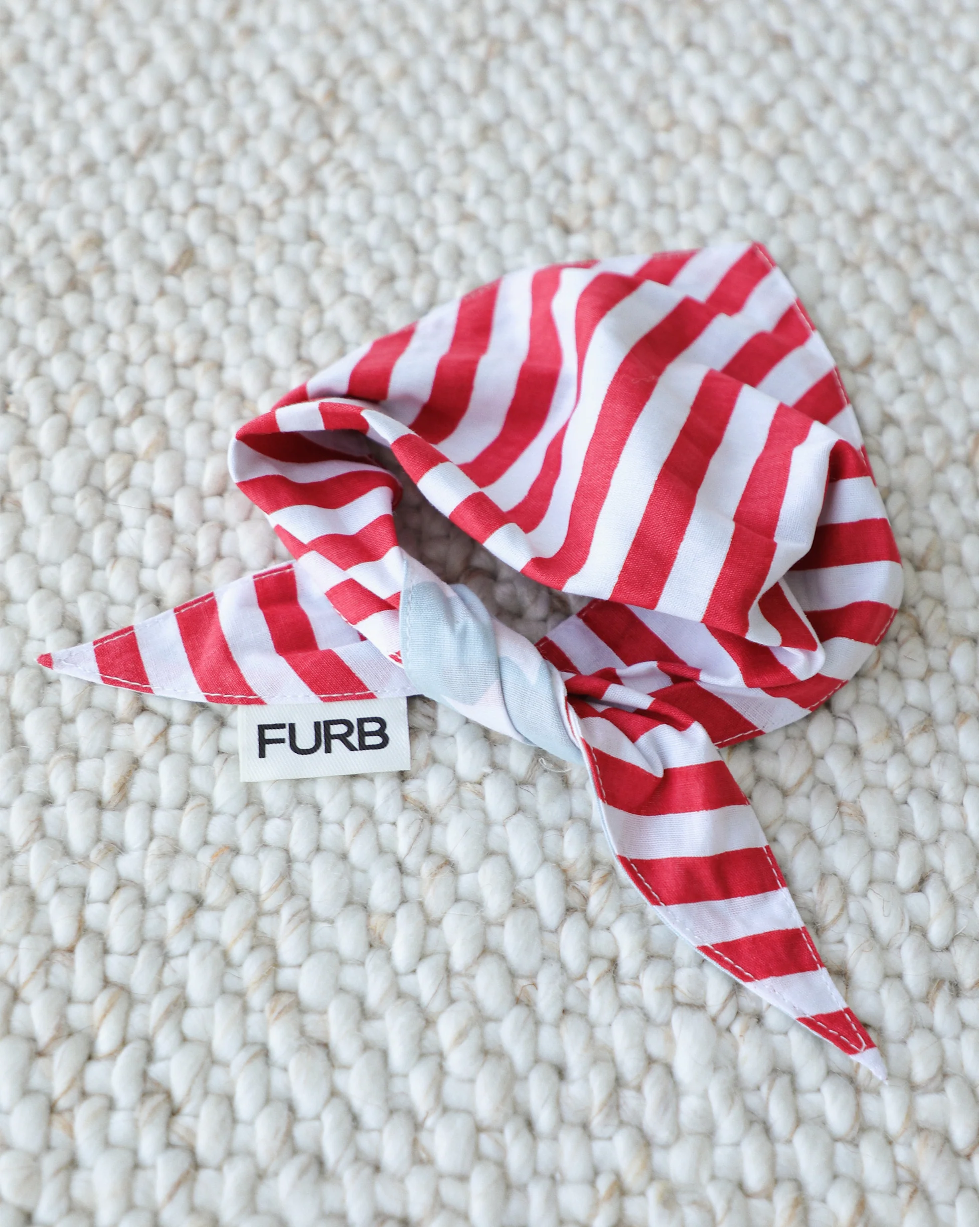 Yankee Poodle American Flag Reversible Bandana - Image 5