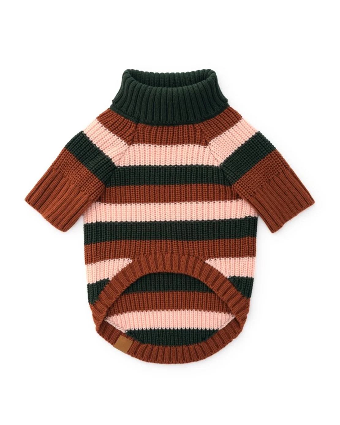 Evening Stroll Bold Stripe Dog Sweater - Image 3