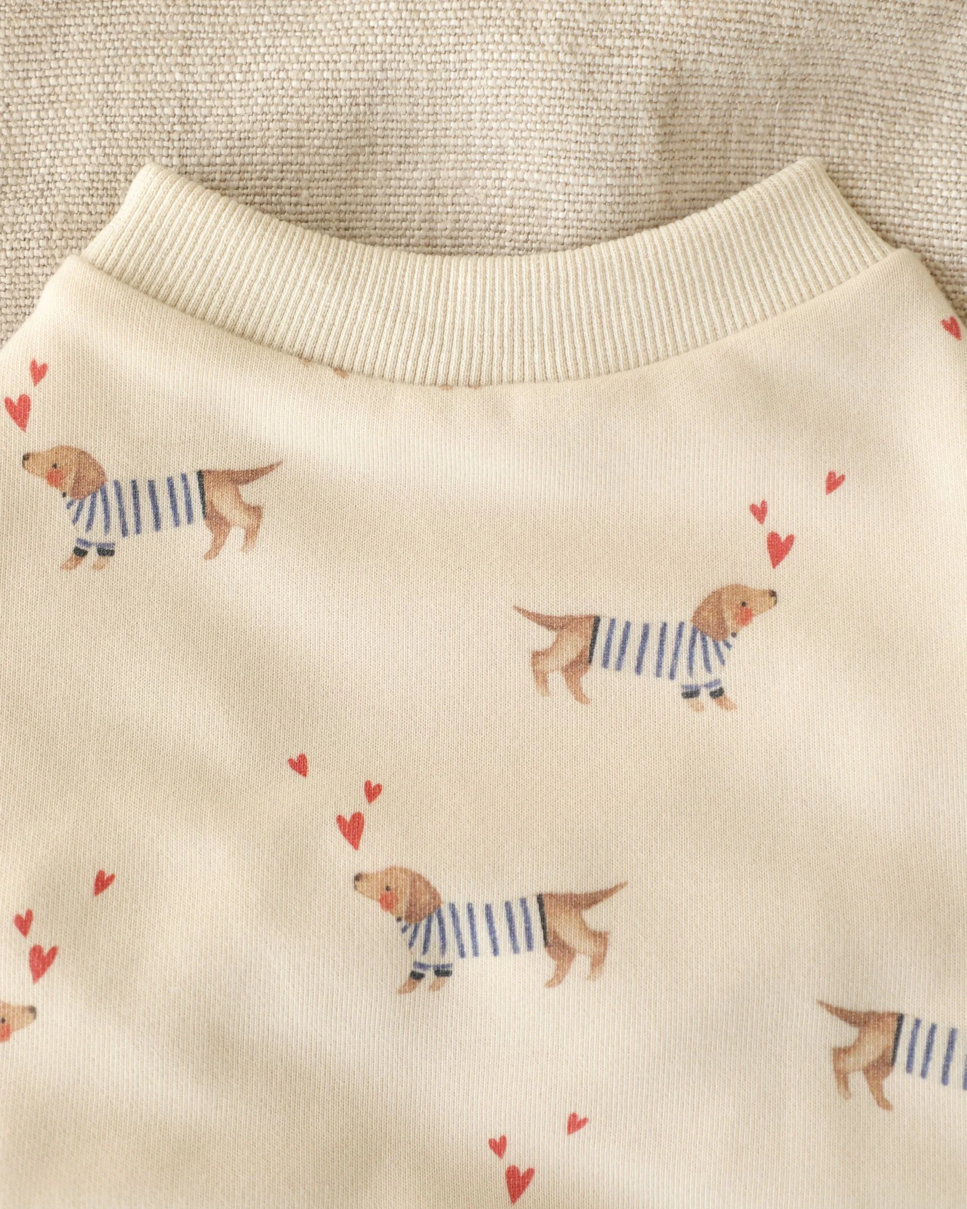 Frankie Dachshund Print Dog Sweatshirt - Image 3