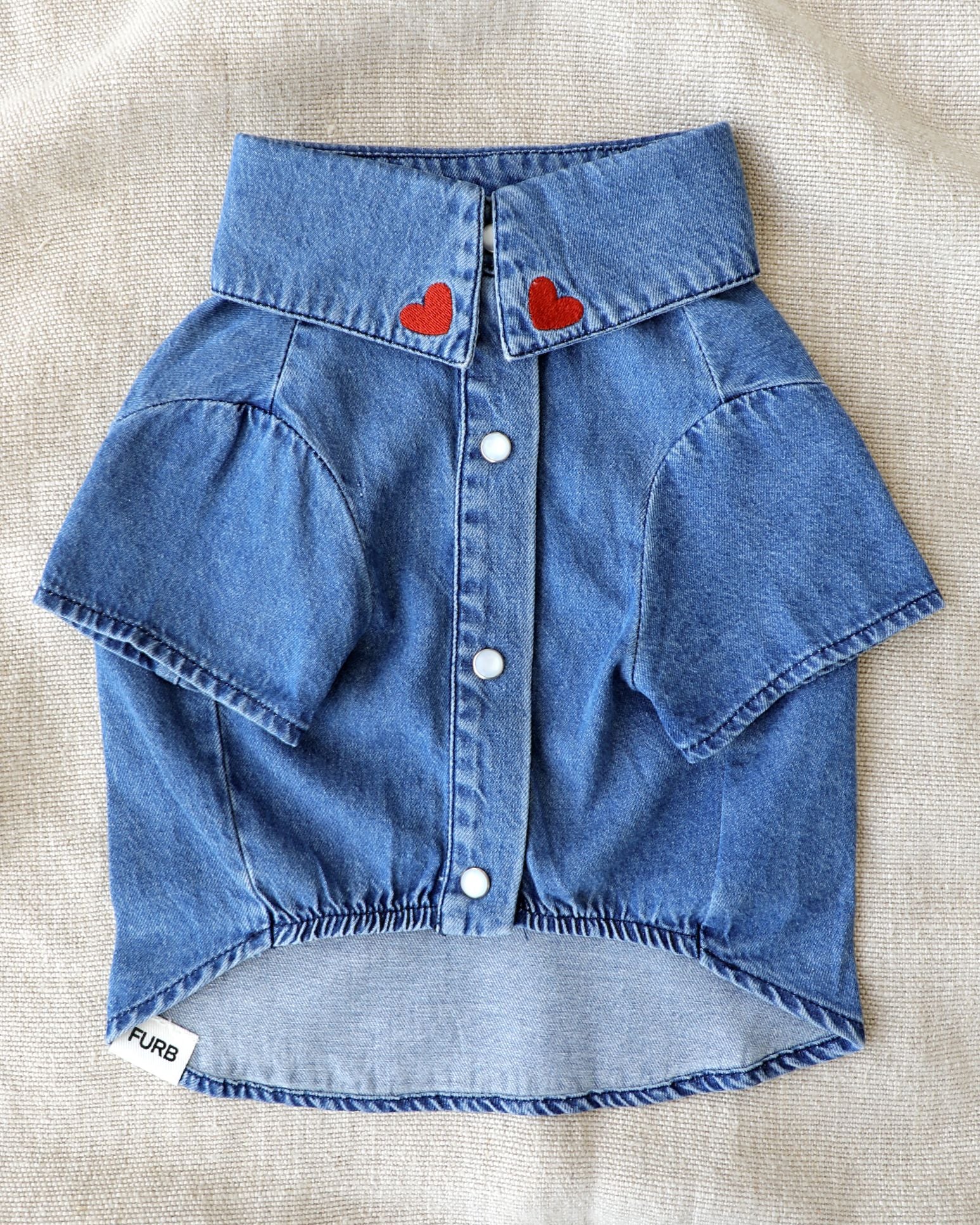 Boot Scootin' Denim Dog Shirt - Image 2