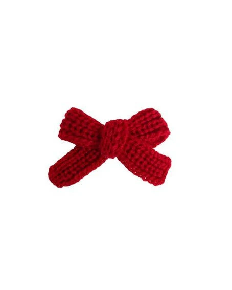 Little Darling Hair Bow in Red - Image 2