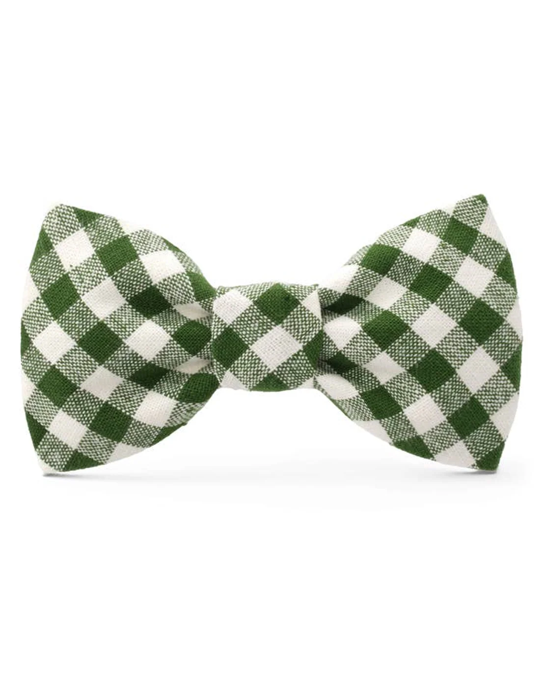 Paw Party Green Gingham Bow Tie - Image 2