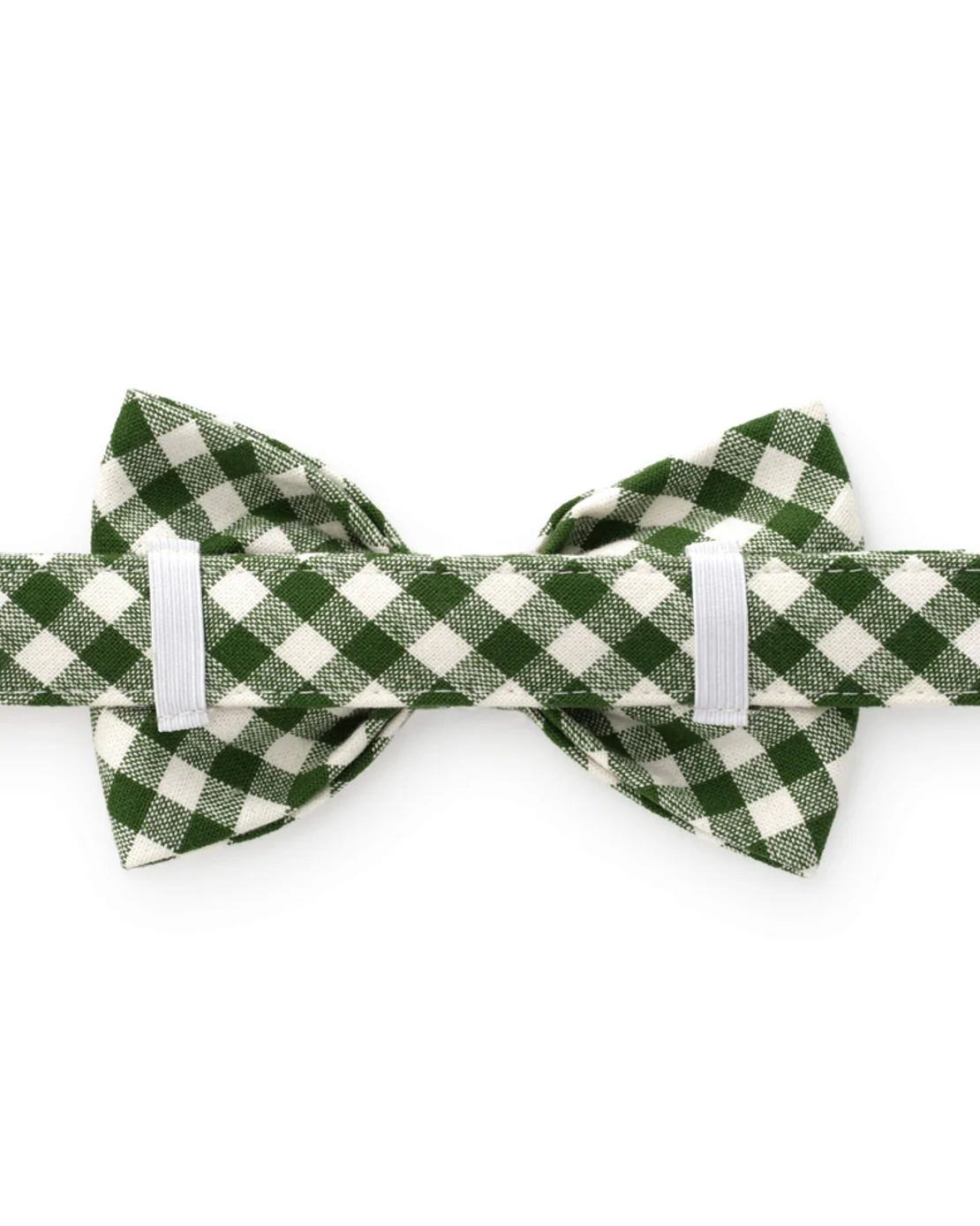 Paw Party Green Gingham Bow Tie - Image 3