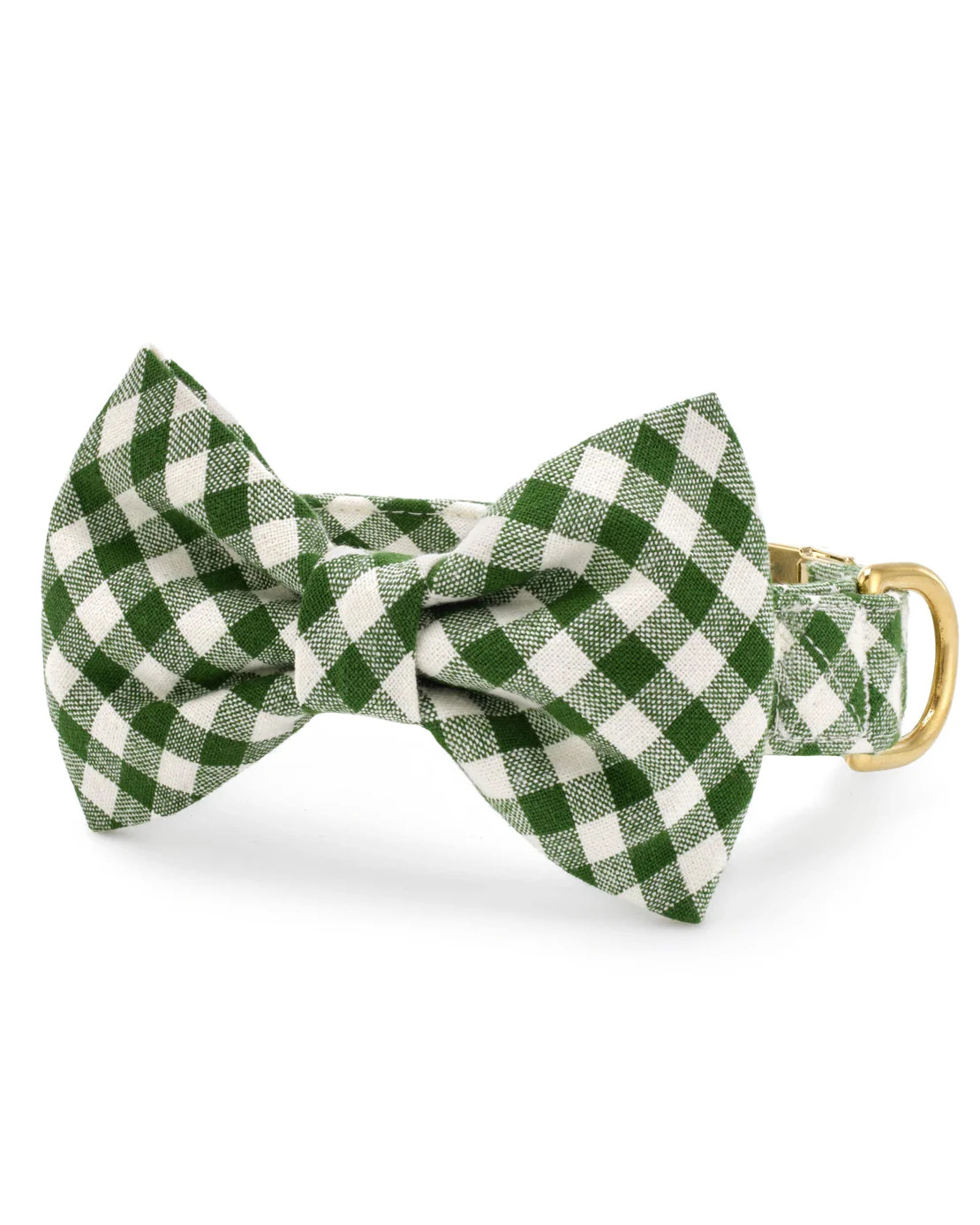 Paw Party Green Gingham Bow Tie - Image 4