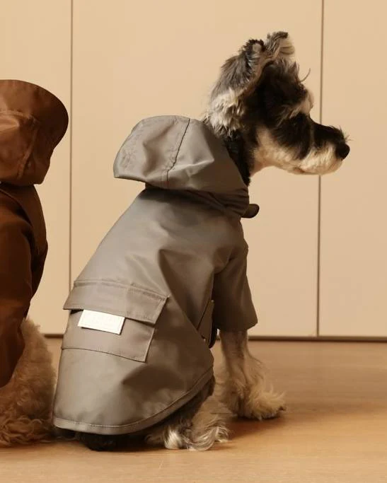 Puddle Jumpin' Gunmetal Rain Jacket - Image 8