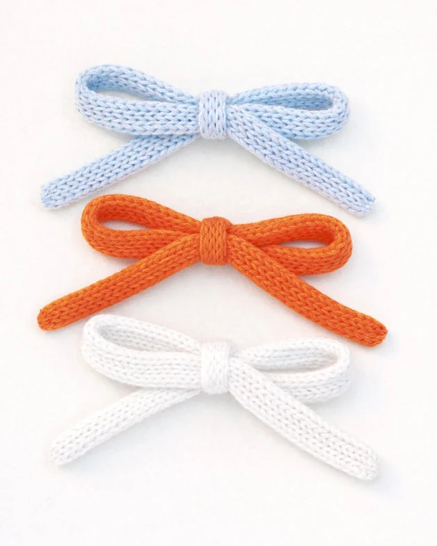 Sweetheart Hair Bow in White - Image 2