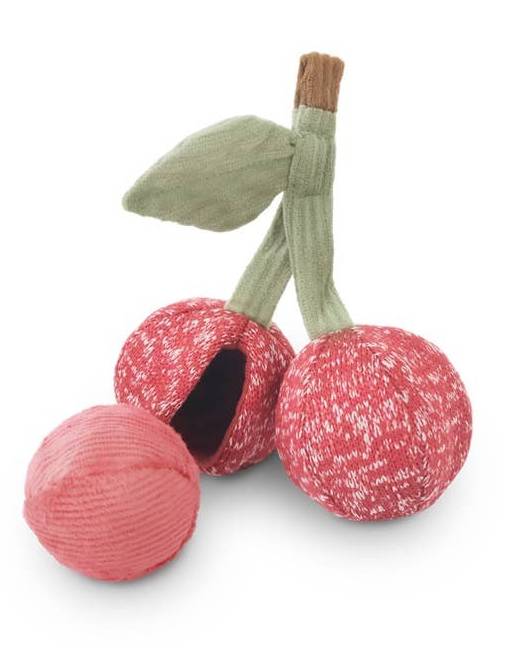 Hand-Picked Cherry Dog Toy