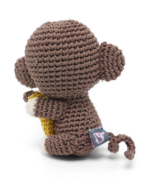 Monkey Business Crochet Dog Toy - Image 3
