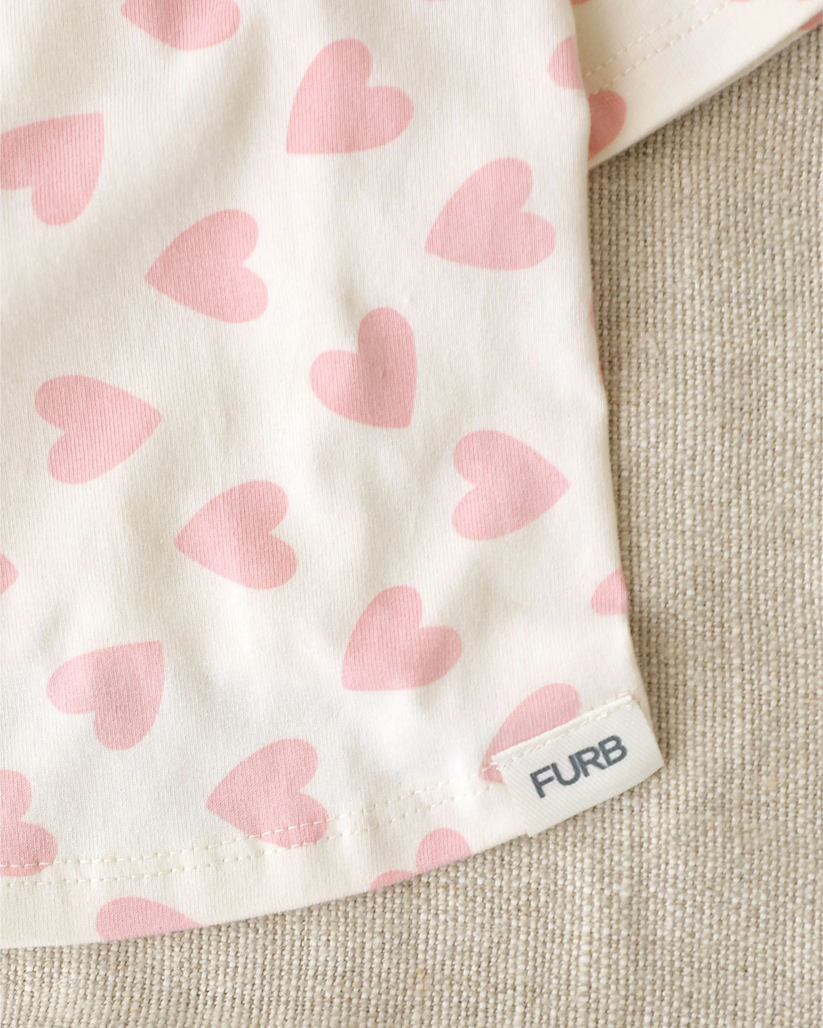 Lovey Dovey Heart Print Dog T-Shirt - Image 5