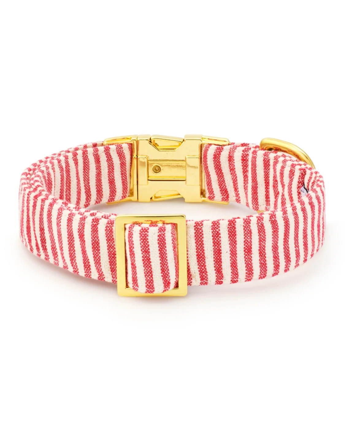Candied Cutie Red Stripe Dog Collar - Image 3