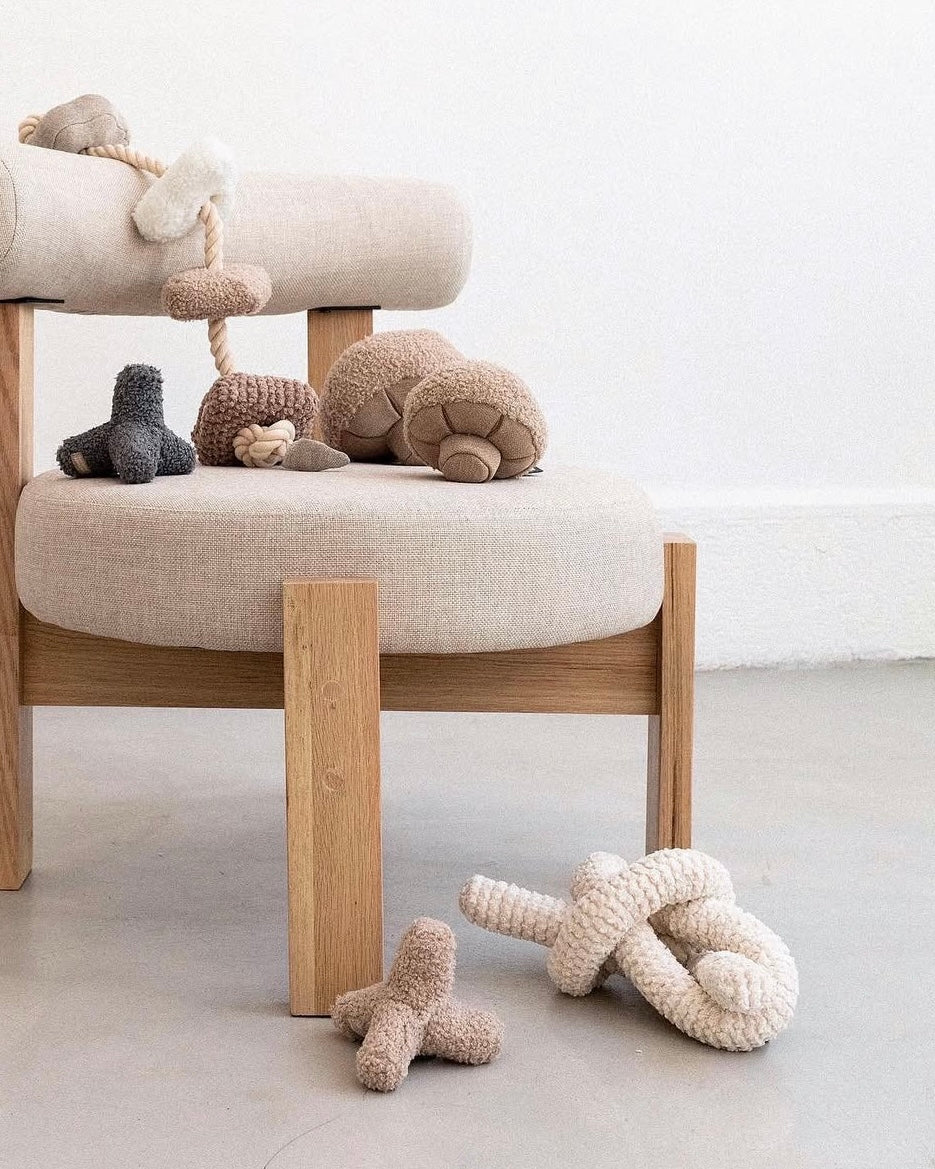 Colby Crinkle Toy in Taupe - Image 3