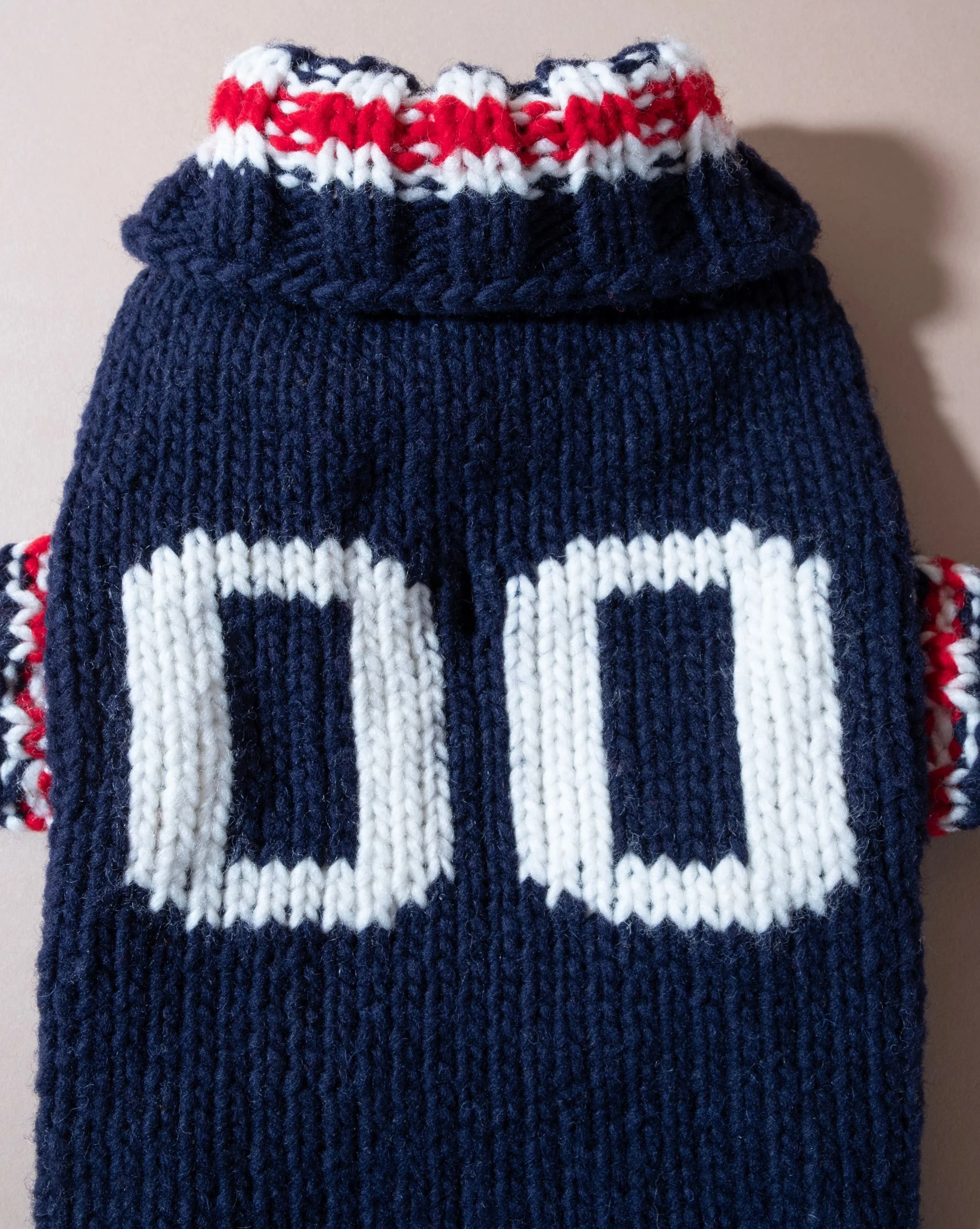 Winning Play Navy Varsity Dog Sweater - Image 7